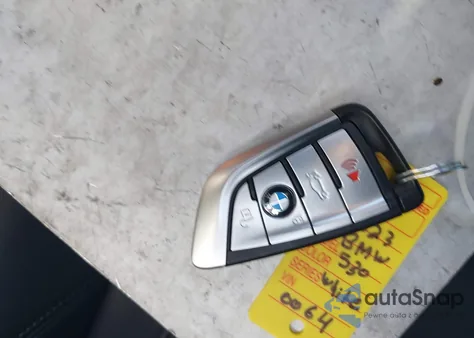 2023 BMW 530E из США, поврежденный, VIN WBA13AG09PCN20064